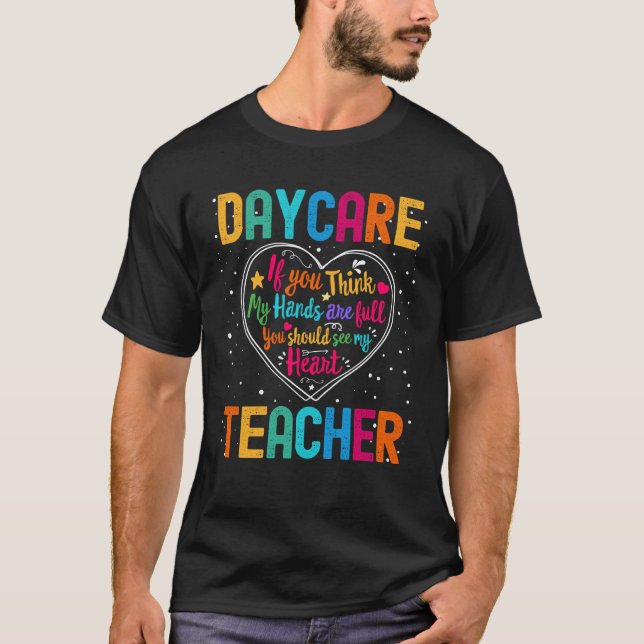 T-shirt Daycare Teacher Appreciation Week Back to School H (Devant)