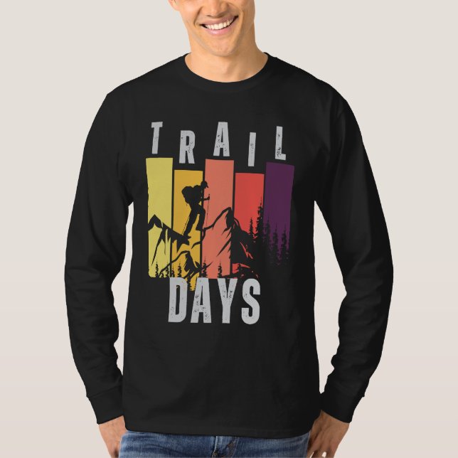 T-shirt Days of trail   adventure trail (Devant)
