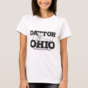 T-shirt Dayton Ohio Art Lieu de naissance de l'Art aéronau