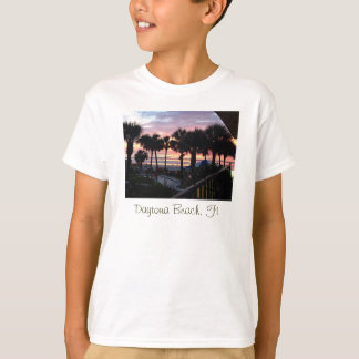 T-shirt Daytona Beach, lever de soleil de FL