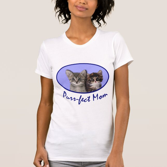 T-shirt DayTshirts de la mère de maman de Purrfect, sacs (Devant)
