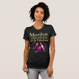 T-SHIRT DAZZLING 25 & FABULOUS PERSONNALISÉ T SHIRT