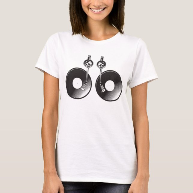 T-shirt [DB] Disques (femmes) [DB] (Devant)