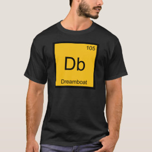T-shirt DB - Pièce en t drôle de symbole d'élément de