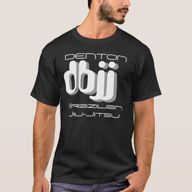 T-SHIRT DBJJ - NOIR (Devant)