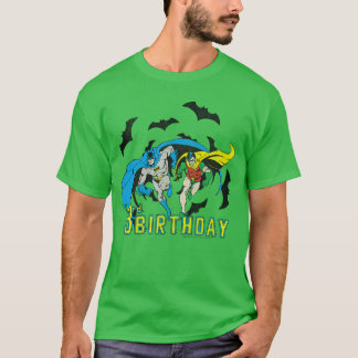 T-shirt DC Comics Batman et Robin 3e anniversaire Chauves-