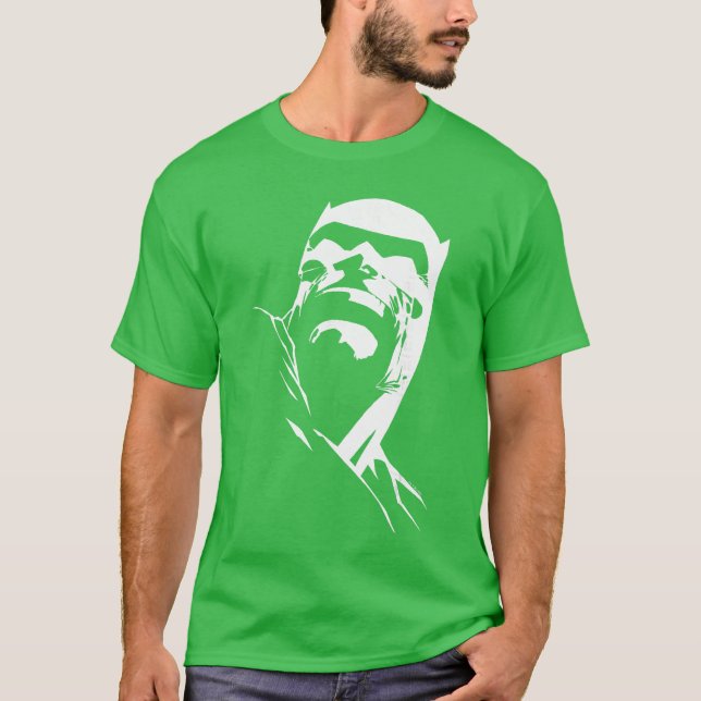 T-shirt DC Comics Batman Simple Shadow Portrait boy (Devant)