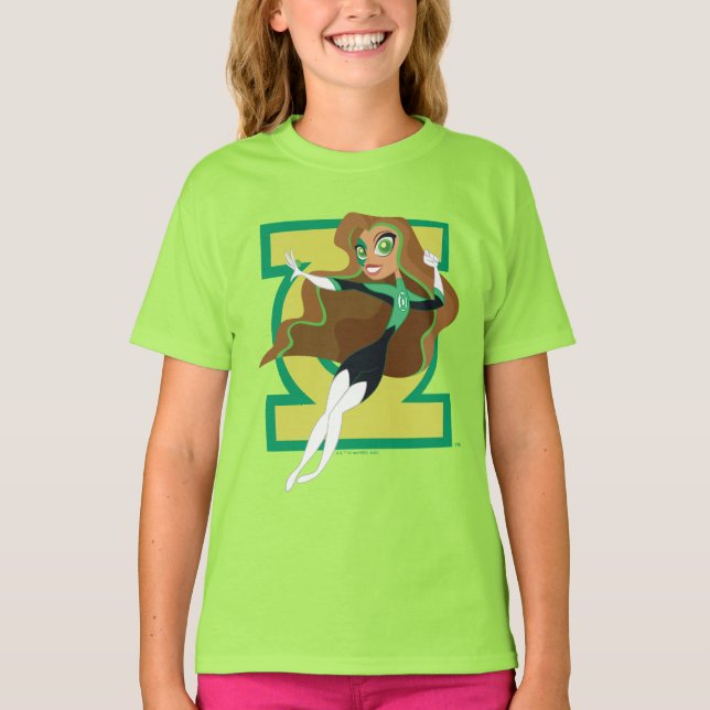 T-shirt DC Super Hero Girls Green Lantern (Devant)