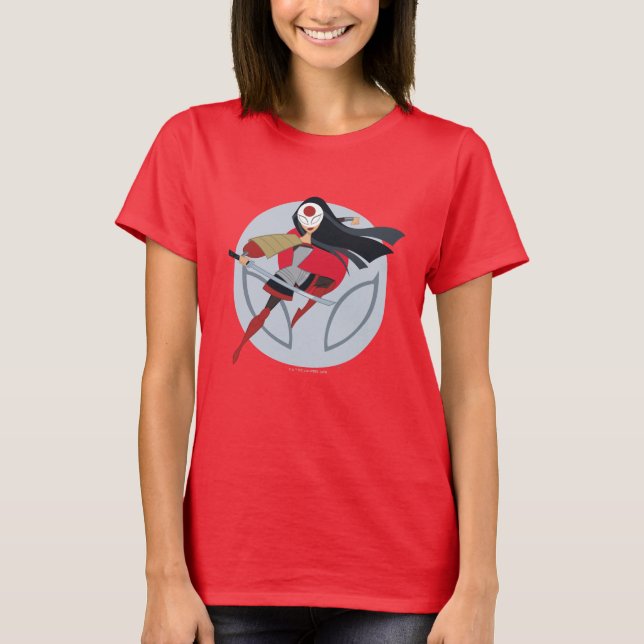 T-shirt DC Super Hero Girls Katana (Devant)
