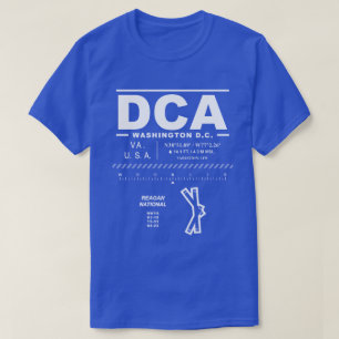T-shirt DCA de l'aéroport national Reagan