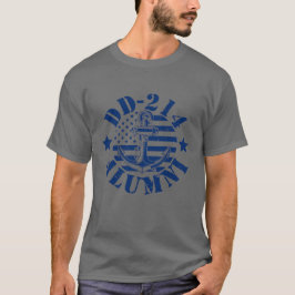 T-shirt DD214 Alumni Distressed American Flag