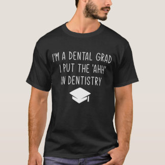 T-shirt DDS Funny Dentist Dental Student Humour Graduation
