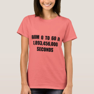 T-shirt De 0 à 60 secondes
