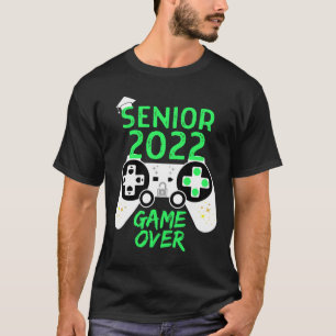 T-shirt De 2022 Senior Jeu Vidéo Sur Écolier Vert
