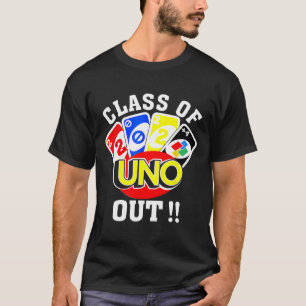 T-shirt De 2024 Uno Out Senior 2024 Enseignant De Graduati