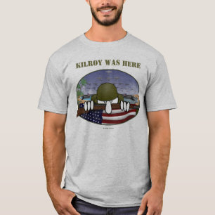T-shirt de 2ÈME GUERRE MONDIALE Kilroy