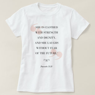 T-shirt ♥ de 31:25 de proverbes