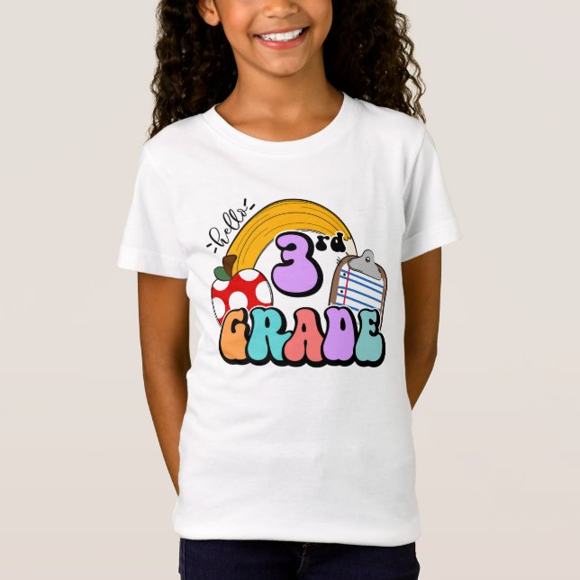 T-shirt de 3e année (Devant)