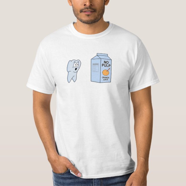 T-shirt de "aucune pulpe" (Devant)
