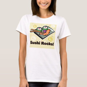 T-shirt de baguettes de petit pain de la