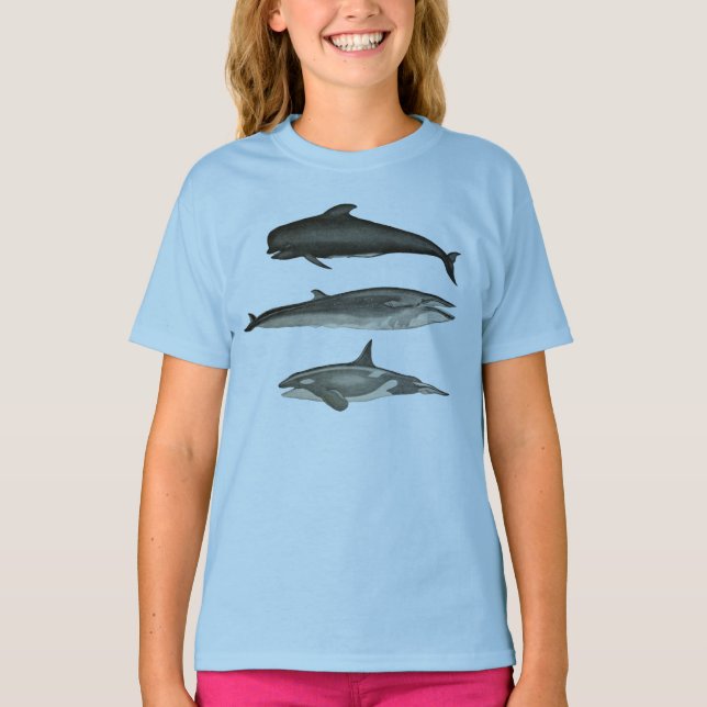 T-shirt de baleine (Devant)