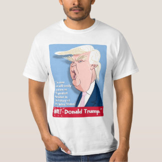 T-shirt de bande dessinée de Donald Trump : Le