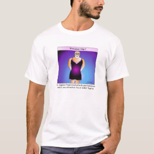T-shirt de bande dessinée de glissements freudien