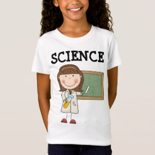T-shirt de bande dessinée de la Science