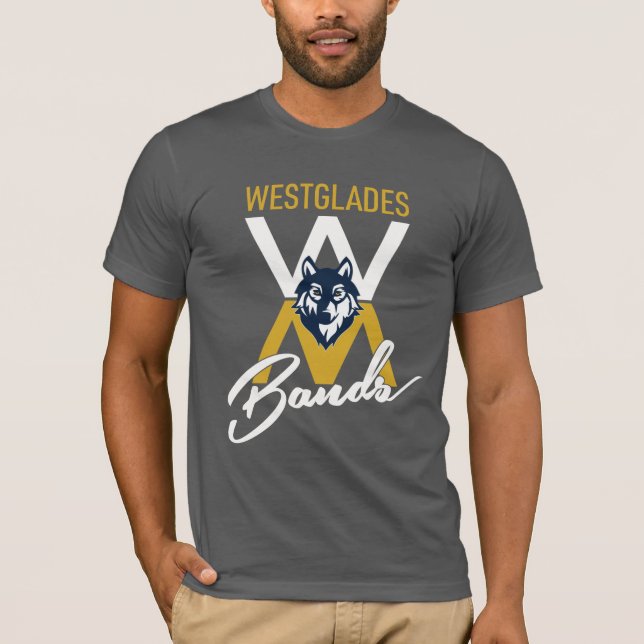 T-shirt de bande Westglades pour adultes (Devant)