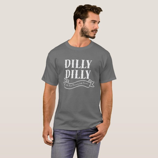 T-shirt de bannière de Dilly Dilly (Devant entier)