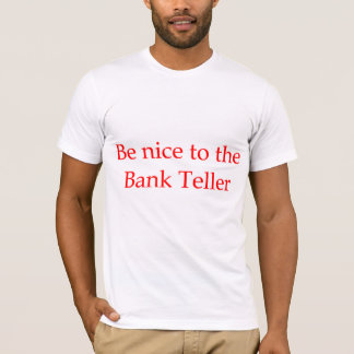 T-shirt de banquier ou de guichetier