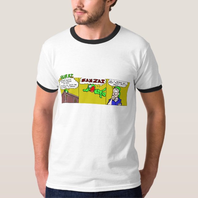 T-shirt de "BANZAI" de HURBI (Devant)