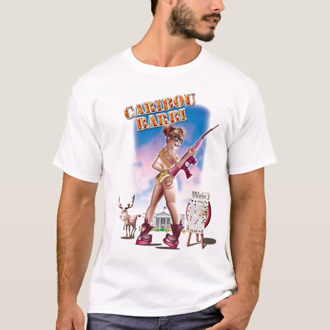 T-shirt de Barbi de caribou (Devant)