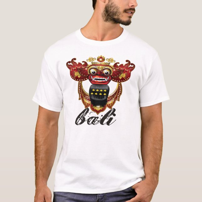 T-shirt de Barong de Balinese, souvenir de Bali (Devant)