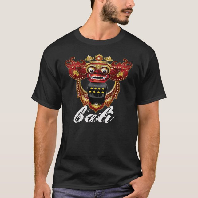T-shirt de Barong de Balinese, souvenir de Bali (Devant)