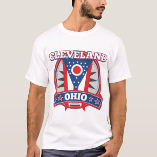 T-shirt de base Cleveland Ohio pour hommes