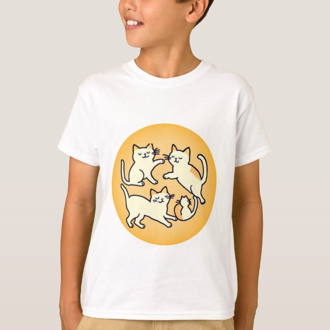 T-shirt de base de l'enfant (Devant)