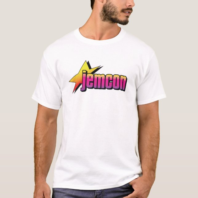 T-shirt de base de logo de JemCon (Devant)