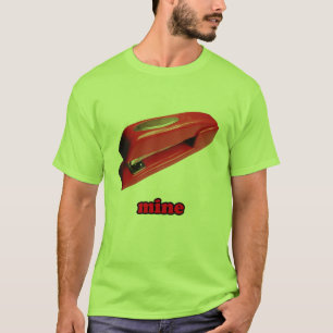 T-shirt de base de mine d'agrafeuse