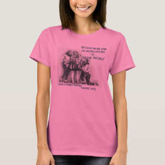 T-shirt de base de "personnes d'exposition" de