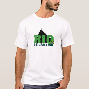 T-shirt de base de Rio de Janeiro