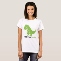 T-shirt de base de "T-Rex" des femmes