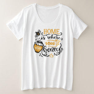 T-shirt de base de taille plus grande