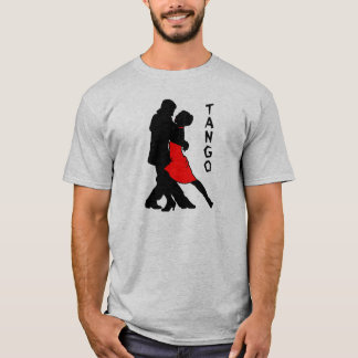 T-shirt de base de tango