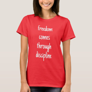 T-shirt de base des femmes de la liberté