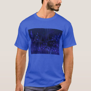 T-shirt de base du bleu royal des hommes - salle