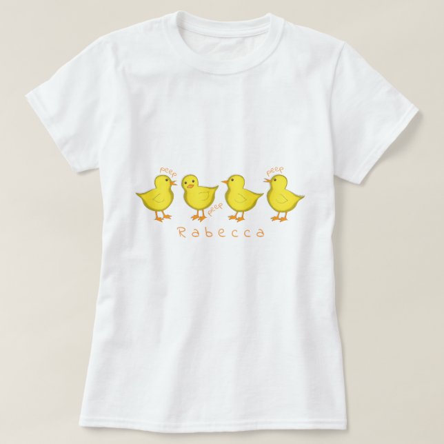 T-shirt de base féminin Chicks (Design devant)