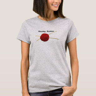 T-shirt de base féminin Knotty Knitter