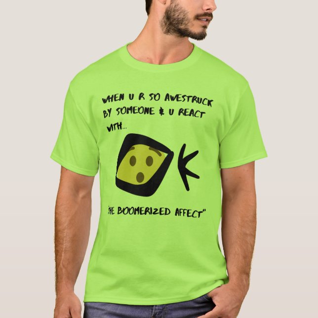 T-shirt de base masculin en pleine effervescence (Devant)