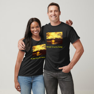 T-shirt de base, Mon corps aime l'énergie solaire